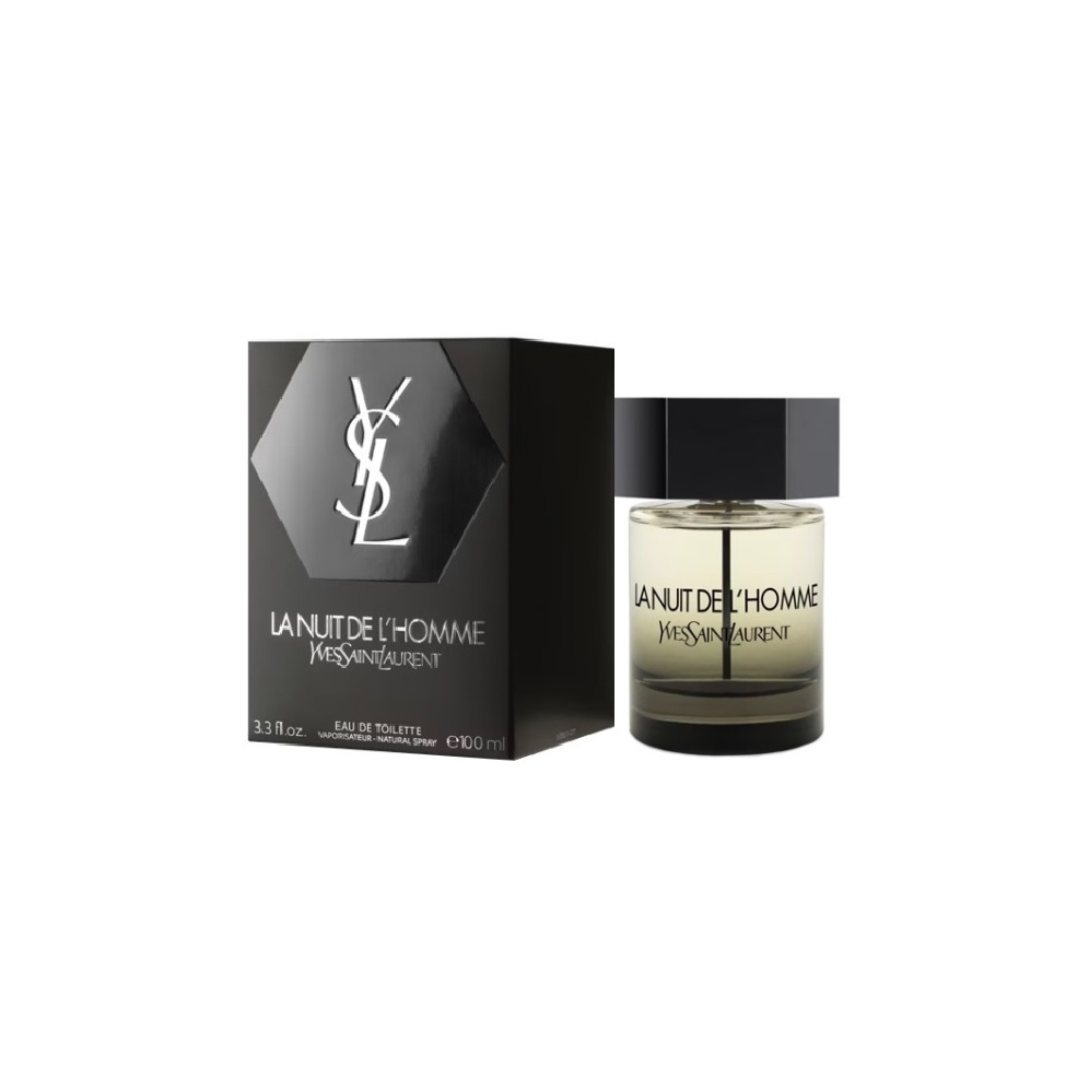 YSLLaNuitdeLHommeEDTM Yves Saint Laurent La Nuit de L'Homme EDT мъжки аромат - Image 1