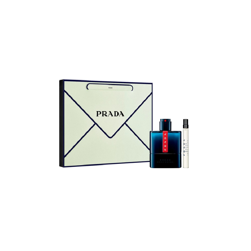 PradaLunaRossaOcealLeParfumMedpSET50ml10ml Prada Luna Rossa Ocean Le Parfum мъжки комплект - Image 1